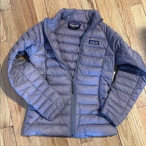 Patagonia Lt Purple Down Sweater